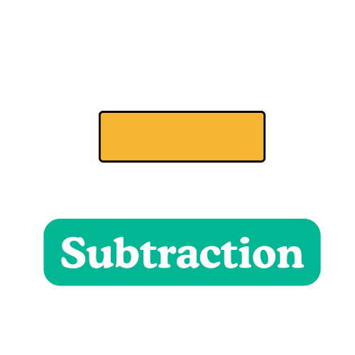 subtraction sign