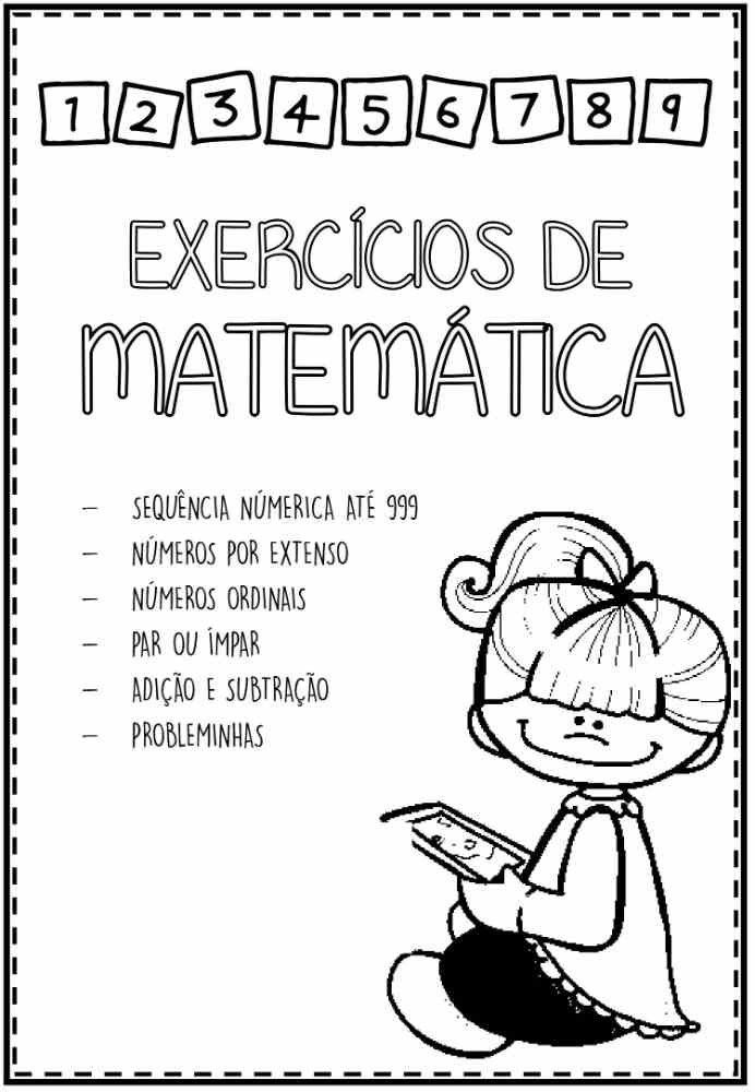 Atividades de Matemática para 2º – 3º ano EF